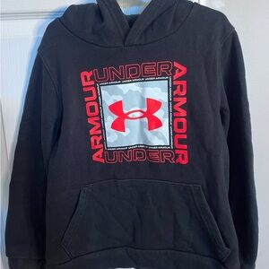 2/$15
Kids Under Armour Black Hoodie with Red Accents